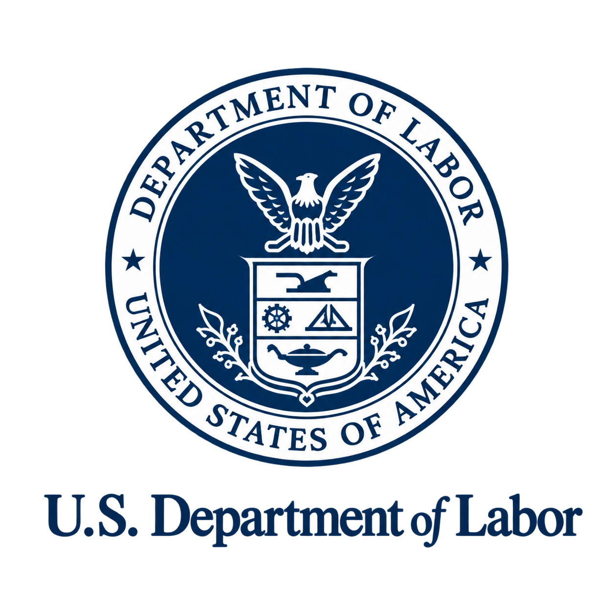 U.S. Department of Labor seal and wordmark.